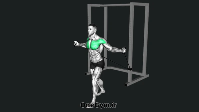 کراس اور سینه با کش از پایین